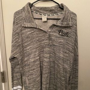 Pink quarter snap size medium